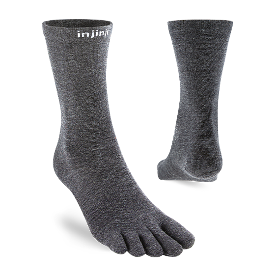 Injinji Merino Wool Base Layer Crew Liner
