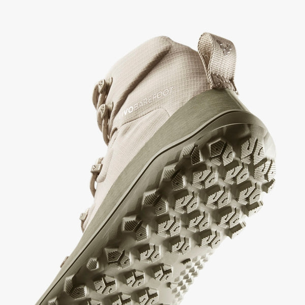 VivoBarefoot Women's Tracker Textile AT, silver birch