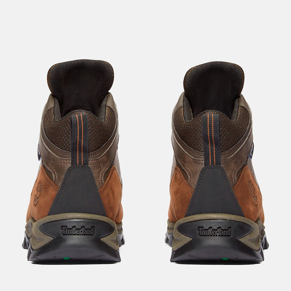 Timberland Men's Mt. Maddsen Waterproof mid-hiker boot, Dark Brown
