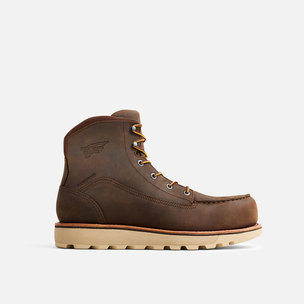 Red Wing Traction Tred Lite
Men's 6-inch Waterproof Safety Toe Boot, Chestnut