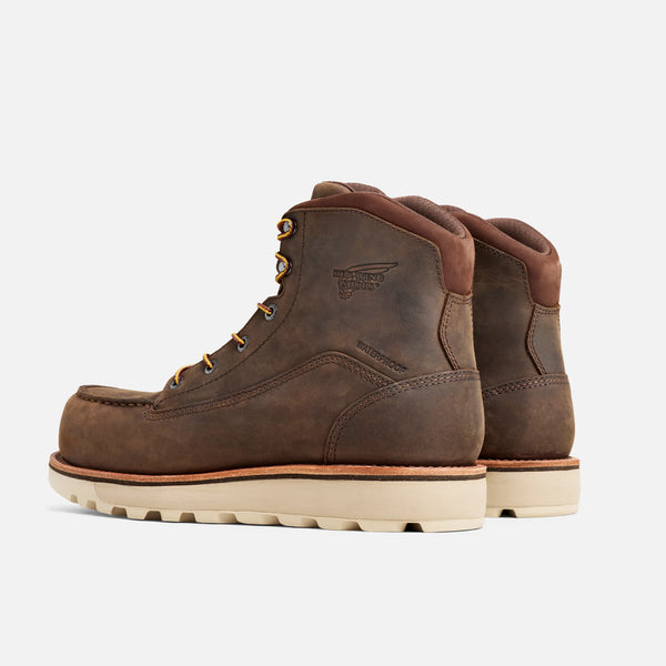 Red Wing Traction Tred Lite
Men's 6-inch Waterproof Safety Toe Boot, Chestnut