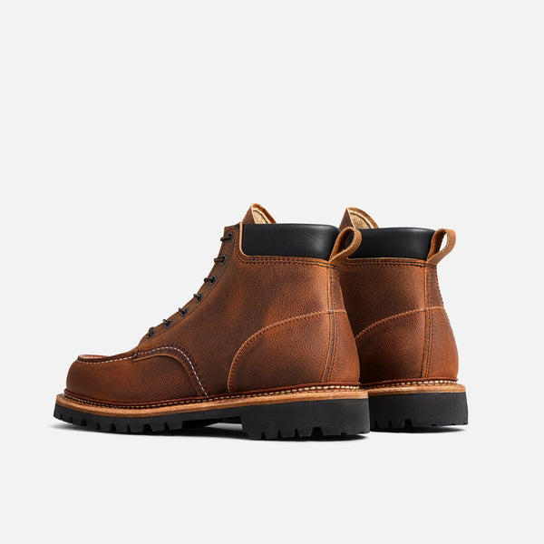 Red Wing #8213 Norway Moc
Men's 6-Inch Norway Moc in Copper Rough and Tough Scotch-Grain