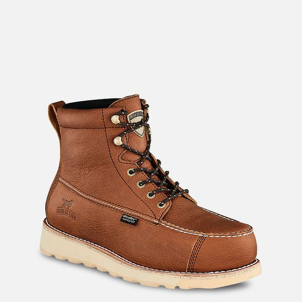 Irish Setter by Red Wing, Men's Wingshooter ST wide, 6-inch Waterproof Leather Safety Toe Boot, Full Grain, style 83632