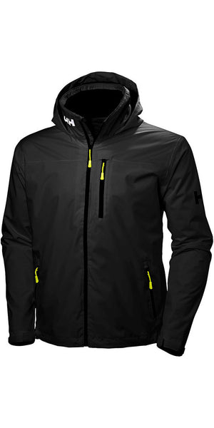 Helly Hansen Crew Hooded Midlayer Jacket Black