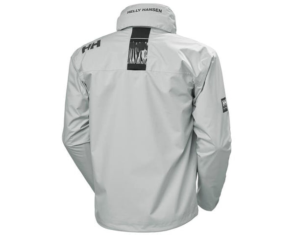 Helly Hansen Crew Hooded Jacket Grey Fog