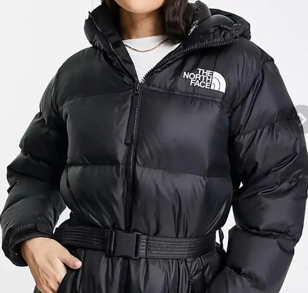 The North Face Women's Nuptse Belt Long Parka