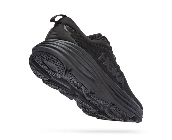 Hoka Mens Bondi 8 Black Black Medium D