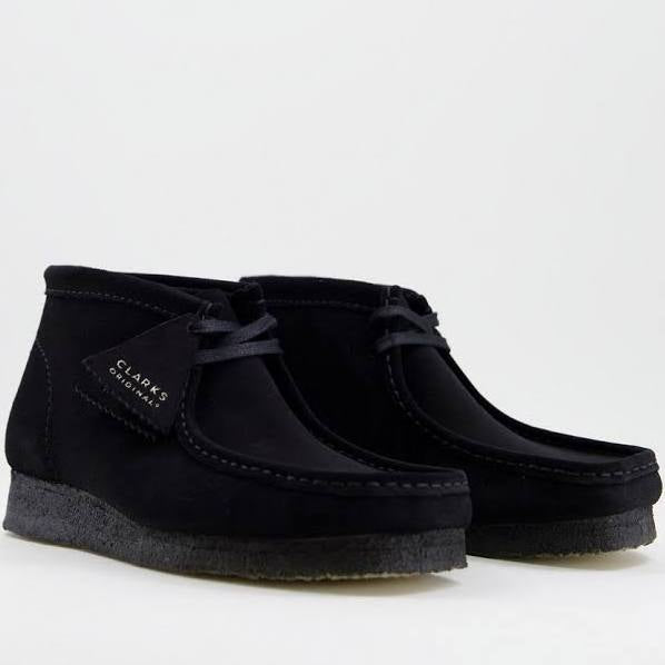 Clark’s Original Wallabee Black Suede