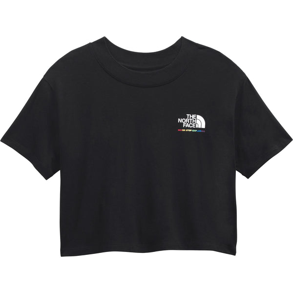 The North Face W Pride SS Crop Black